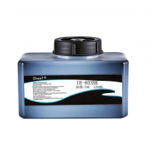 porcelana Tinta de impresión de secado rápido IR-803BK bajo olor para impresora de inyección de tinta domino fabricante