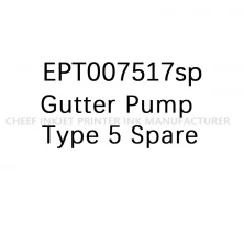 porcelana GUTTER BOMBA TYPE 5 Repuestos EPT007517SP Piezas de repuesto para impresoras para la serie Domino AX fabricante