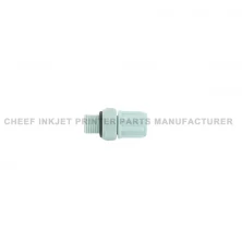 China Inket printer spare parts 0581 6MM STRAIGHT CONNECTOR INCLUDING FILTER for rottweill printer manufacturer