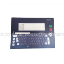 China Inkjet printer spare parts 1464 MEMBRANE FOR LINX6200 manufacturer