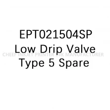 China Low Drip Valve Type 5 Spare EPT021504SP inkjet printer spare parts for Domino Ax series manufacturer