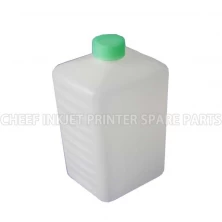 China MAKE UP BOTTLE GREEN CAP 1L 0134 printing machinery parts for Metronic manufacturer