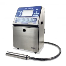 Çin Tıbbi çanta kodlama ve işaretlemek için çağrı makinesi ile Küçük karakter inkjet yazıcı 7500 üretici firma