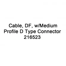 Tsina Tto ekstrang bahagi cable df w / medium profile d type connector 216523 para sa videojet tto printer Manufacturer