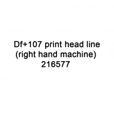 Çin TTO Yedek Parçaları DF + 107 Baskı Kafası Hattı-Sağ El Makinesi Videojet TTO Yazıcı için 216577 üretici firma