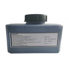 China Ultrafast dry black ink IR-034RG-V2 acetone group ink for Domino manufacturer