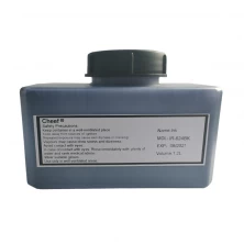 porcelana Tinta a base de agua IR-624BK adecuada para absorber materiales papel de ejemplo para Domino fabricante
