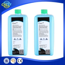 Cina Blue red yellow green white ink for industrial inkjet printer produttore