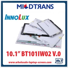 China 10.1 "Innolux WLED de retroiluminação laptops tela LED BT101IW02 V.0 1024 × 600 cd / m2 180 C / R 500: 1 fabricante