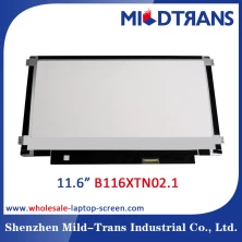 Çin 11.6 "AUO WLED dizüstü TFT LCD B116XTN02.1 1366 × 768 cd / m2 220 ° C / R 500: 1 üretici firma