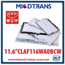 Chine 11.6 "notebook CPT pas de rétroéclairage CLAF116WA0BCW ordinateur OPEN CELL 1366 × 768 cd / m2 0 C / R 400: 1 fabricant
