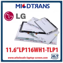 porcelana 11.6 "LG Display WLED portátiles retroiluminación del panel LED LP116WH1-TLP1 1366 × 768 cd / m2 200 C / R 300: 1 fabricante