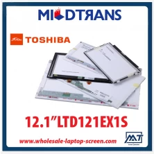 China 12.1 "notebook backlight painel pc LCD TOSHIBA CCFL LTD121EX1S 1280 × 768 cd / m2 a 250 C / R 600: 1 fabricante