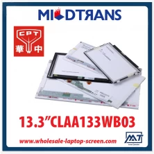 Chine 13.3 "CPT WLED portable de rétroéclairage LCD TFT CLAA133WB01A 1366 × 768 cd / m2 200 C / R 600: 1 fabricant