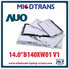 Çin 14.0 "AUO WLED arka dizüstü LED ekran B140XW01 V1 1366 × 768 cd / m2 200 ° C / R 400: 1 üretici firma