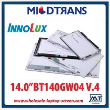 الصين 14.0 "Innolux لWLED الكمبيوتر المحمول الإضاءة الخلفية LED لوحة BT140GW04 V.4 1366 × 768 CD / M2 200 C / R 500: 1 BT140GW04 V.4 الصانع