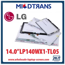 Çin 14.0" LG Display CCFL backlight notebook computer LCD display LP140WX1-TL05 1280×768  üretici firma