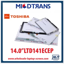 China 14.1 "notebook TOSHIBA backlight CCFL painel computador pessoal LCD LTD141ECEP 1024 × 768 cd / m2 a 200 C / R 200: 1 fabricante