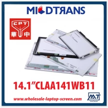 China 14.1" CPT WLED backlight notebook LED display CLAA141WB11 1280×800 cd/m2 220 C/R 400:1  manufacturer