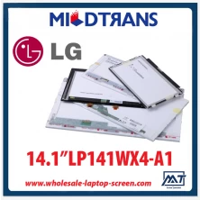 porcelana 14.1 "LG portátiles retroiluminación de la pantalla CCFL panel LCD LP141WX4-A1 1280 × 800 cd / m2 C / R fabricante