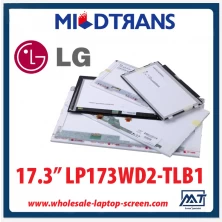 China 17.3 "LG Display WLED backlight laptop display LED LP173WD2-TLB1 1600 × 900 cd / m2 C / R fabricante