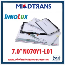 Çin 7.0" Innolux CCFL backlight laptops LCD panel N070Y1-L01 800×480 cd/m2 250 C/R 400:1  üretici firma