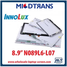 Çin 8.9 "Innolux WLED arka aydınlatma dizüstü bilgisayar TFT LCD N089L6-L07 1024 × 600 cd / m2 180 ° C / R 400: 1 üretici firma