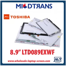 China 8.9 "backlight notebook TOSHIBA WLED display LED LTD089EXWF 1280 × 768 cd / m2 C / R 140: 1 fabricante