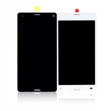 Çin Sıcak Satış Sony Z3 Kompakt Ekran LCD Dokunmatik Ekran Digitizer Cep Telefonu Meclisi Siyah üretici firma