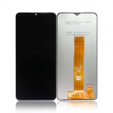 China Montagem do digitador de tela de toque de tela LCD para Samsung Galaxy A12 A125 A125F A125M 6.5 "Black fabricante