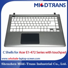 중국 터치 패드가 장착 된 Acer E1-472 시리즈 용 노트북 C 쉘 제조업체
