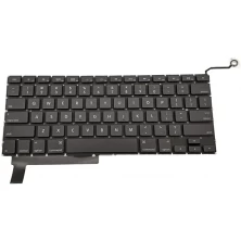 Çin Laptop Klavye A1278 2008-2015 MB990 MB991 MC374 MC375 MC700 MC724 MD313 MD314 MD101 MD102 Serisi Dizüstü Siyah ABD Layout üretici firma