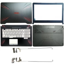 China Laptop LCD-Back-Abdeckung / Front-Lünette / Scharniere / Palmrest / Boden für Asus FX80 FX80G FX80GD FX504 FX504G FX504GD / GE Hersteller