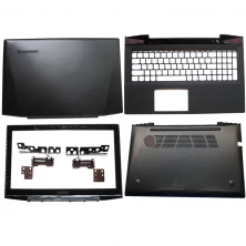 الصين Laptop LCD الغلاف الخلفي / الحافة الأمامية / مفصلات / palmrest / القضية أسفل لينوفو Y50 Y50-70 غير اللمس AM14R000400 مع اللمس AM14R000300 الصانع