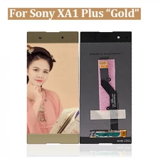 China Digitador de tela de toque LCD para Sony Xperia XA1 Plus Mostre Montagem de Telefone Móvel Ouro fabricante