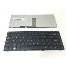 الصين جديد لوحة المفاتيح الأصلية لينوفو G480 الولايات المتحدة الخلفية لوحة مفاتيح الكمبيوتر المحمول الأسود باللغة السوداء الصانع