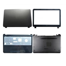 China Novo Caso de laptop para HP 15-R 15-G 15-H 250 G3 255 G3 LCD Tampa traseira Frente Bezel Palmrest Case Bottom 15-R Capa Preto fabricante