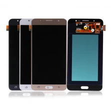 China Novo telefone LCD para Samsung Galaxy J710 2016 J7 H730 Display Montagem de tela de toque 5.5 "Ouro preto fabricante