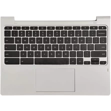 Çin Lenovo C330 için Değiştirme Chomebook Laptop Büyük Durumda PalmRest Klavye TouchPad Montaj Bölüm 5CB0S72816 Üst Kapak Beyaz üretici firma