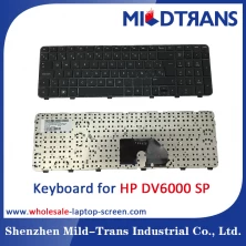 China SP Laptop Keyboard for HP DV6000 Hersteller