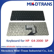 중국 HP G4-2000를 위한 SP 휴대용 퍼스널 컴퓨터 키보드 제조업체