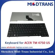 الصين لوحه المفاتيح الامريكيه للكمبيوتر المحمول ايسر TM 4750 الصانع