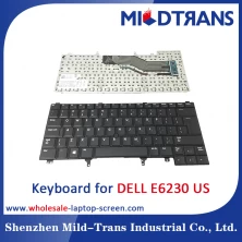 الصين لوحه مفاتيح الكمبيوتر المحمول ل US E6230 من DELL الصانع