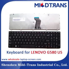 Chine Clavier d'ordinateur portatif des USA pour Lenovo G580 fabricant