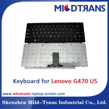 China Teclado do portátil dos e.u. para Lenovo G470 fabricante