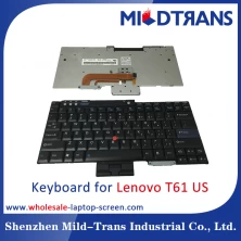 China Teclado do portátil dos e.u. para Lenovo T61 fabricante