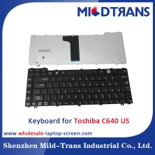 Cina US Laptop Keyboard for Toshiba C640 produttore