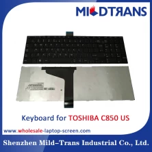 Çin Toshiba C850 için ABD Laptop klavye üretici firma