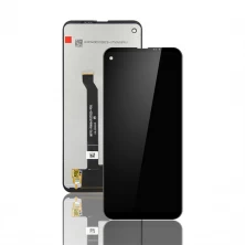 الصين الجملة الهاتف المحمول lcd مع الإطار شاشة تعمل باللمس شاشة محول الأرقام الجمعية ل LG Q70 الصانع