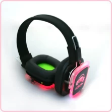 China RF-309 wireless headphone and transmitter for silent yoga and fitness manufacturer